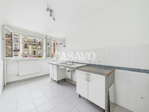 Vente Appartement 3 pièces de 61m² - 93200 Saint-Denis