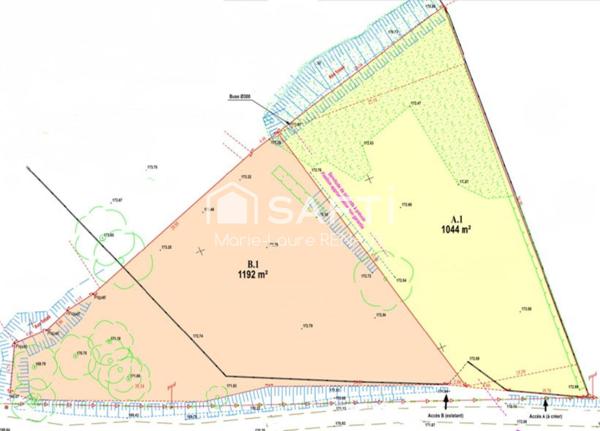 Terrain plat - Bien placé - Environnement campagne - Axe Graulhet - Réalmont