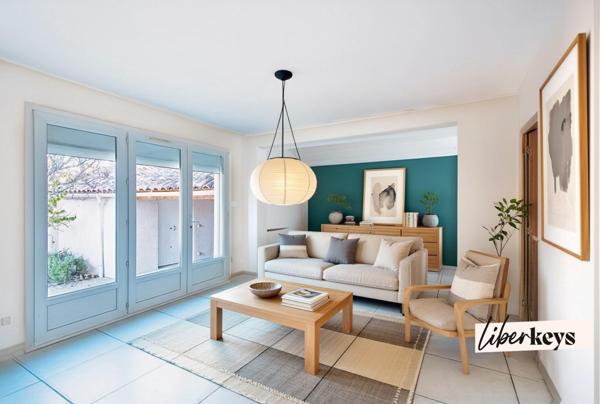 Maison 3 chambres et jardin à Pélissanne