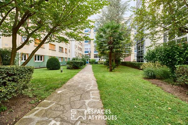 Ancien atelier de peintre sur jardin