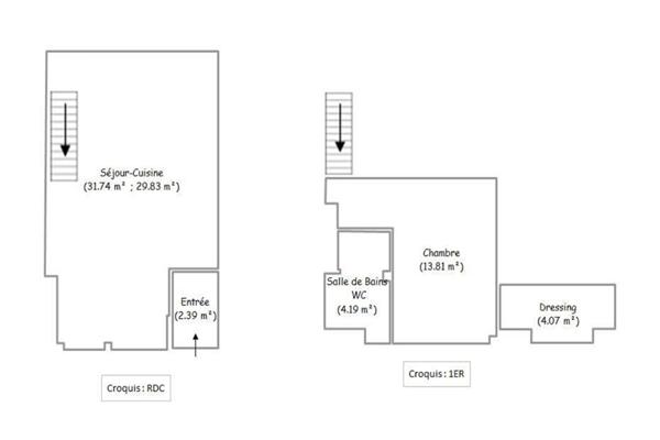 Ancien atelier de peintre sur jardin