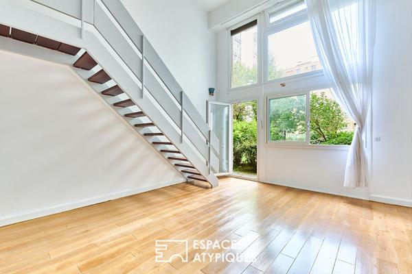 Ancien atelier de peintre sur jardin