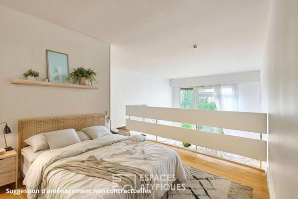 Ancien atelier de peintre sur jardin