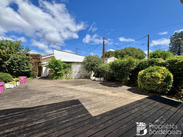 Maison d'architecte 213 m² - 5 ch - jardin, garage double - Le Bouscat