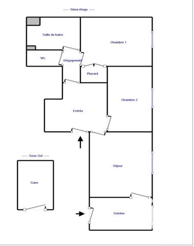 Appartement à vendre 3 pièces 60 m² Le Kremlin-Bicêtre