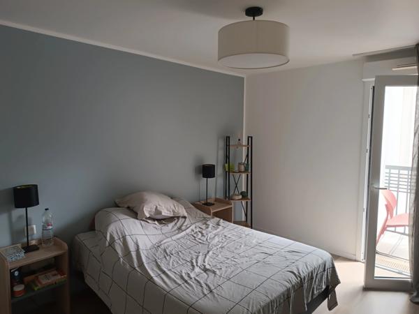 Saint-Ouen (93400) – T2 de 40 m² (résidence services), meublé, PMR, DPE B, balcon – 5e/6