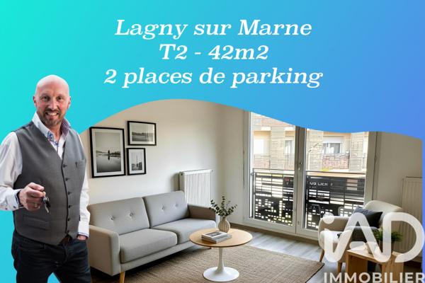 Appartement à vendre 2 pièces 42,13 m² Lagny-sur-Marne