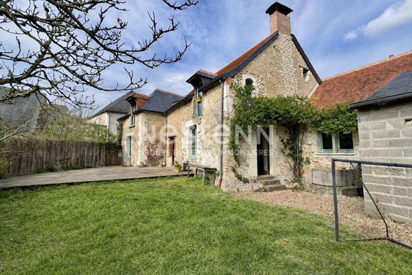 Maison de caractère en pierre -145m² - Jardin 937m² - Montval-sur-Loir (72500)