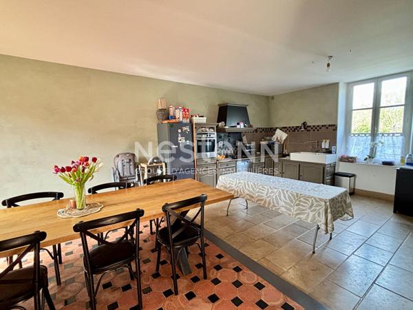Maison de caractère en pierre -145m² - Jardin 937m² - Montval-sur-Loir (72500)