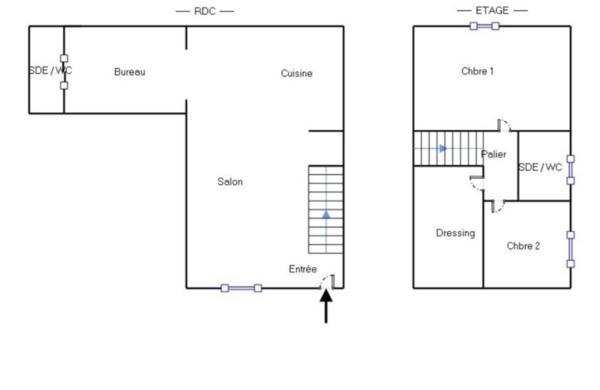 Maison à vendre 4 pièces  ()