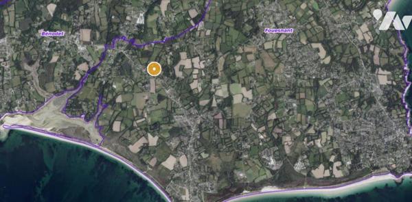 Terrain à batir - 700m² FOUESNANT 