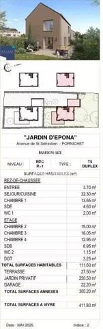 Maison 5 pièces neuf en VEFA - PORNICHET