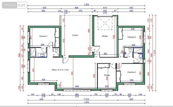 Maison à vendre à Peumerit dans le Finistère (29710), ref : 29015-524