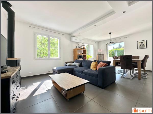 Jolie maison individuelle avec jardin et piscine