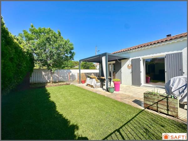 Jolie maison individuelle avec jardin et piscine