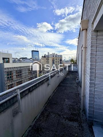 PARIS 20? – 63 m² – TERRASSE FILANTE