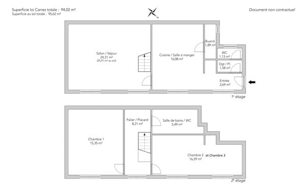 Appartement Paris 17 e - BATIGNOLLES