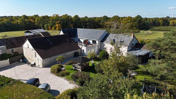 EXCLUSIVITÉ – Propriété avec activité touristique en Touraine – Saint-Georges-sur-Cher