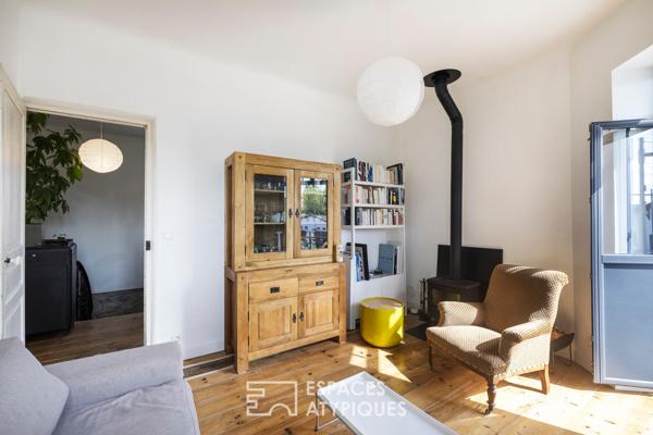 Maison de ville avec terrasse et studio indépendant