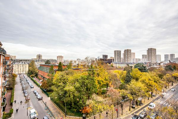 PARIS 75013 - Studio 26m²  avec balcon vue dégagée