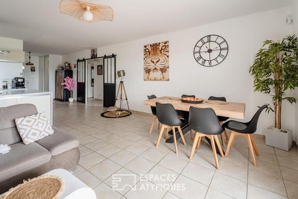 Maison de plain-pied et grand terrain avec panorama sur l’Alaric