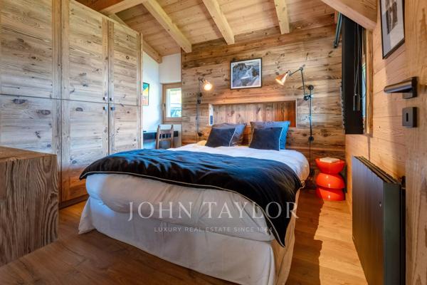 Chalet à Combloux – Vue Panoramique sur le Mont-Blanc
