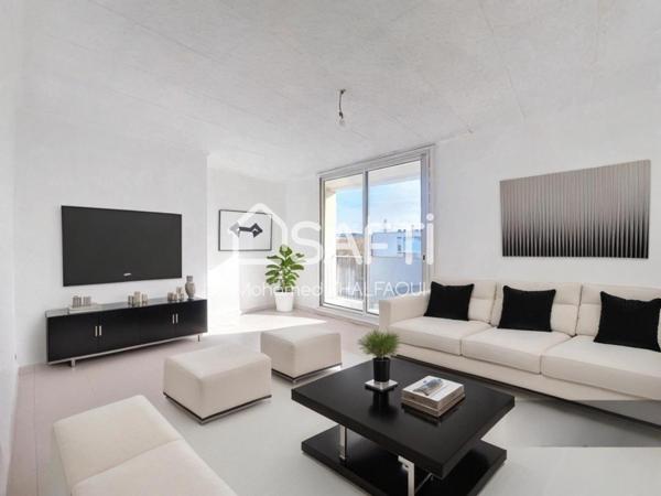 Marignane : T3 dernier étage, calme et tout à pied