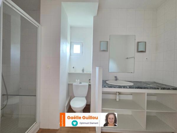 St pol de Léon - Appartement 4 pièces - 58m²- Vue mer - Place de parking + cave