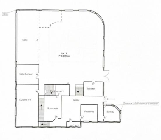 Murs commerciaux  à vendre 900 m² Lubersac