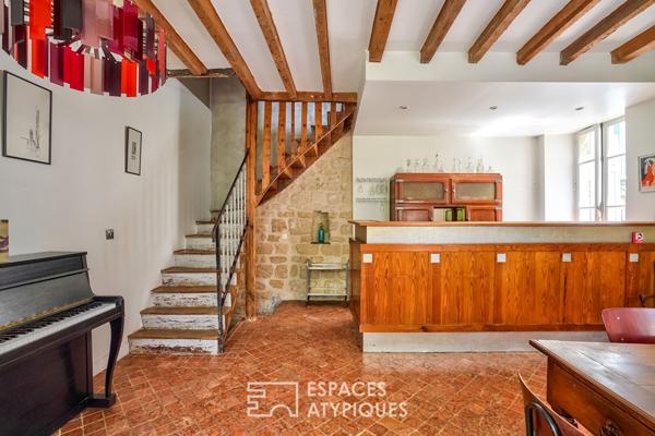 Maison de caractère au sein de la cite Jouffroy Renault