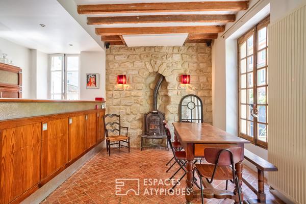 Maison de caractère au sein de la cite Jouffroy Renault