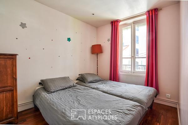 Maison de caractère au sein de la cite Jouffroy Renault