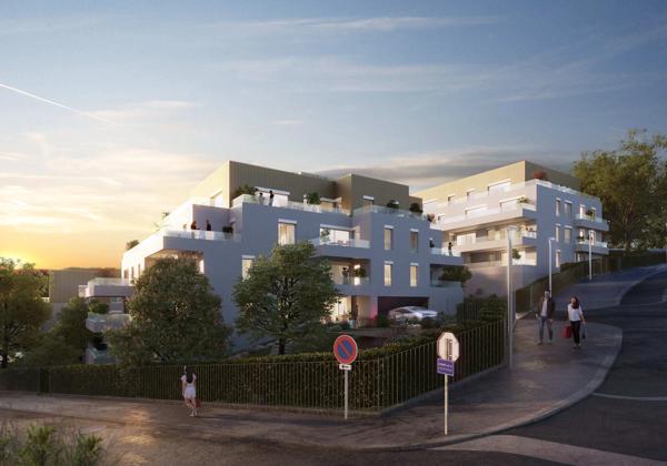 appartement à vendre 4 pièces CHARBONNIERES LES BAINS (69)