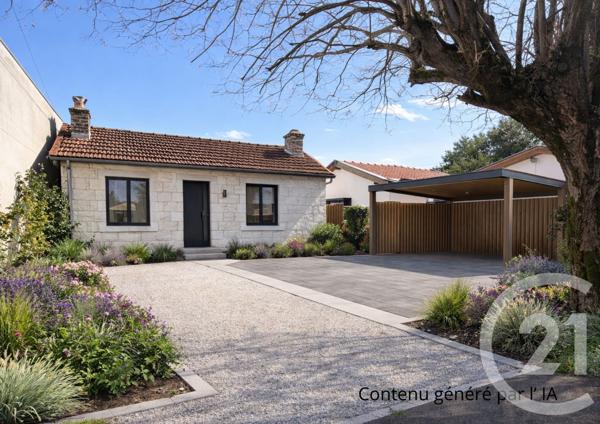 Maison à vendre  3 pièces - 64,95 m 2   EYSINES  - 33