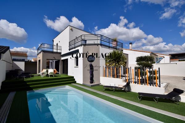 Vaux-sur-Mer (17640) VAUX SUR MER ENTRE PLAGES ET COMMERCES MAISON RECENTE AVEC PISCINE AU PRIX DE 698.000€ FAI