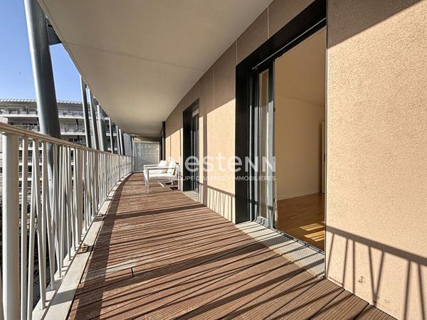 ISSY LES MOULINEAUX - QUARTIER FORT D'ISSY - Vente d'un appartement 3 pièces avec grand terrasse