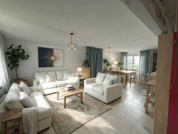 LONGUEAU – Pavillon avec parking et  Autonomie de plain-pied