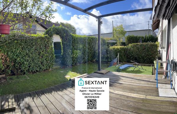 Appartement T4 en duplex avec rez de jardin