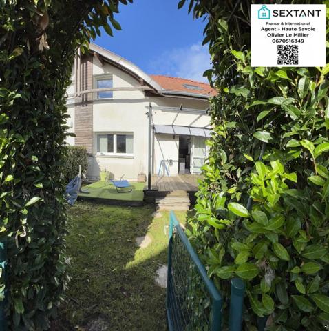 Appartement T4 en duplex avec rez de jardin