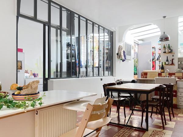 Loft avec terrasse à 5mn à pied du m° Robespierre