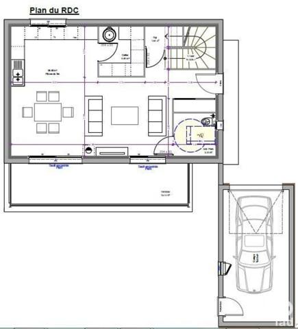 Appartement 4 pièces de 92 m² à Sénas (13560)