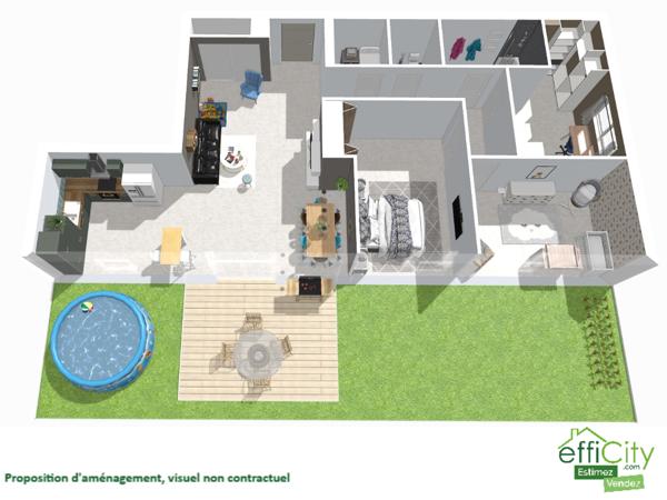 Appartement 4 pièces - 89 m²