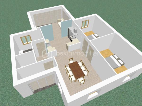 Maison de ville de 70 m²