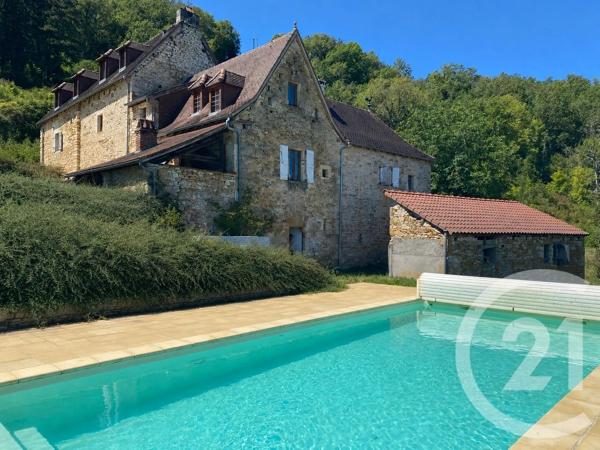 Maison à vendre  5 pièces - 187 m 2   ST JEAN LESPINASSE  - 46