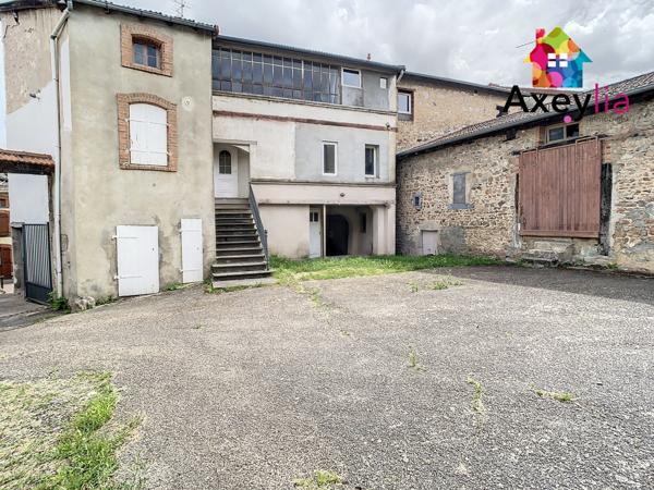 Renaison (42370) A VENDRE- RENAISON CENTRE- TÈNEMENT IMMOBILIER À RÉNOVER