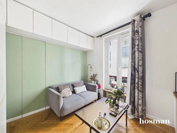 Entièrement rénové et bien agencé ! Appartement 2 pièces traversant de 24 m² - Boulevard de Ménilmontant, Paris 20e
