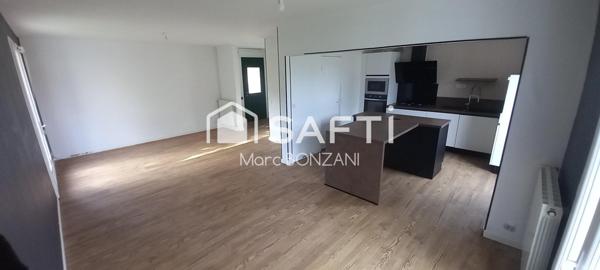 Maison T4 rénovée avec jardin au coeur de Sorèze