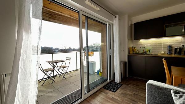 Appartement Orvault 3 pièce(s) 64.53 m2 balcon de 10m² expo sud