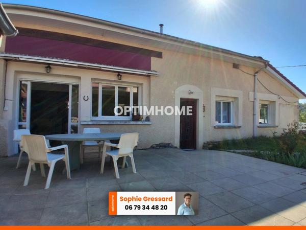 Maison plain-pied 141m², 3 chambres + 80 m² de combles aménageables Proche de SAINT DIDIER EN VELAY (43)