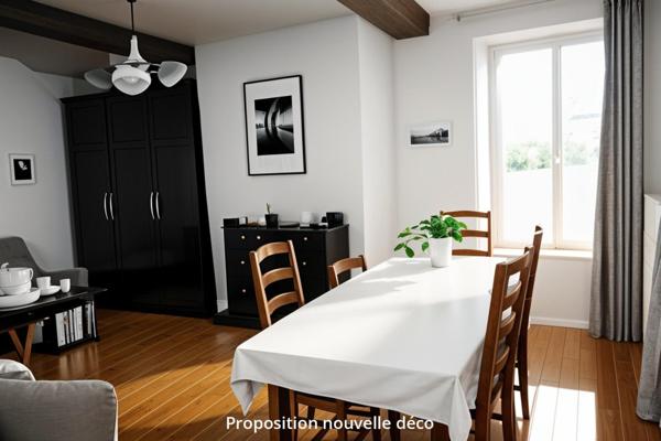 Maison en pierre, 140 m², 5 chs, terrain 4496m², Condé en Normandie